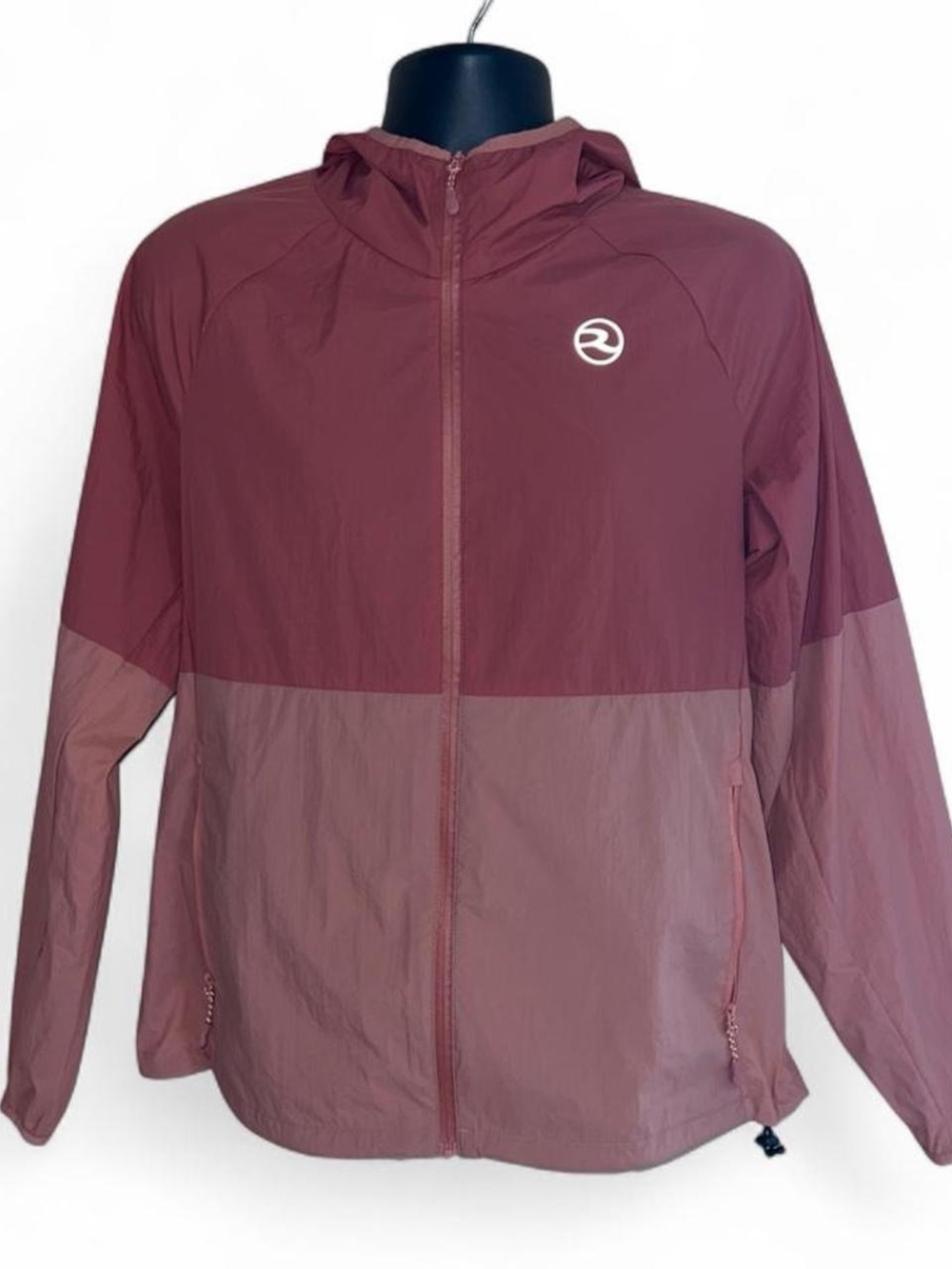 Reel life Two-Tone pink Hooded Windbreaker fishing Jacket